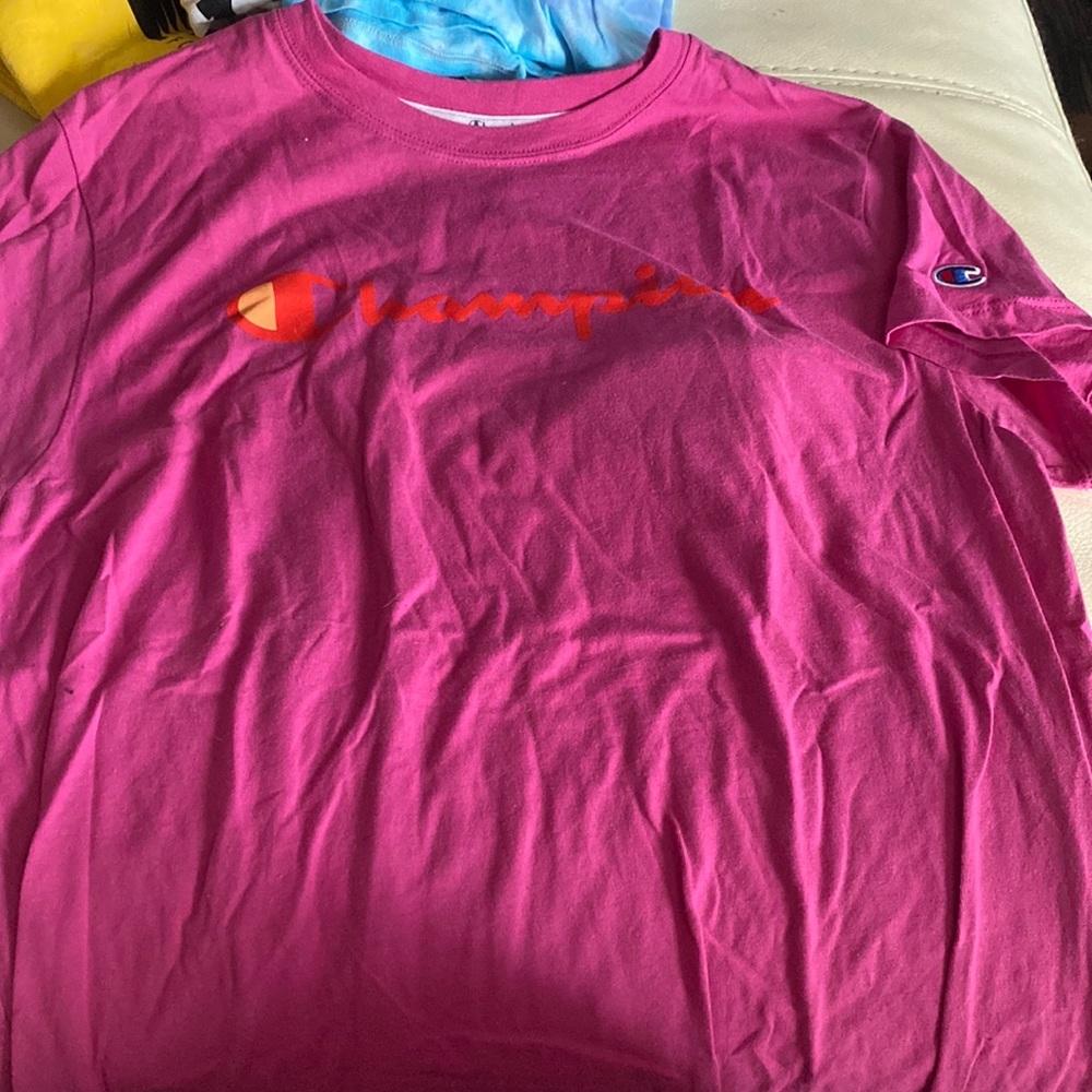 Pink champion shirt